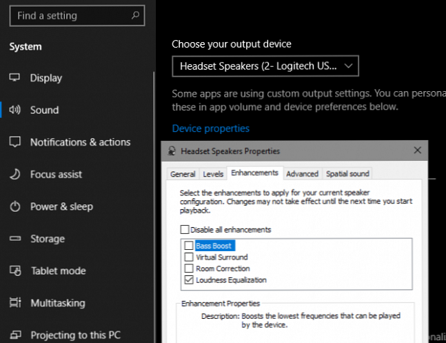 Fb me boost settings. Bass boost settings. enhancement windows. enhancements настройка звука windows 10. windows sound system.