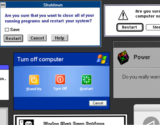Save my start. Restart computer.
