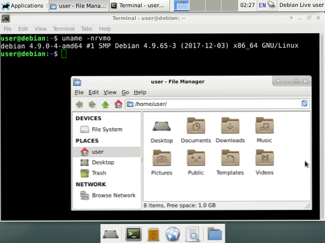 Linux режиме. Debian файловый менеджер. Программа для турникетов на Debian.